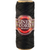 Linen Cord Spool, Black