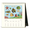 Cavallini 2027 Desk Calendar, Sea Life