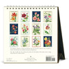 Cavallini 2027 Desk Calendar, Language of Flowers