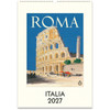 Cavallini 2027 Wall Calendar, Italia