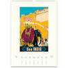 Cavallini 2027 Wall Calendar, Vintage Travel