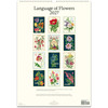 Cavallini 2027 Wall Calendar, Language of Flowers