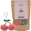 DIY Crochet Kit, Cherries Charm