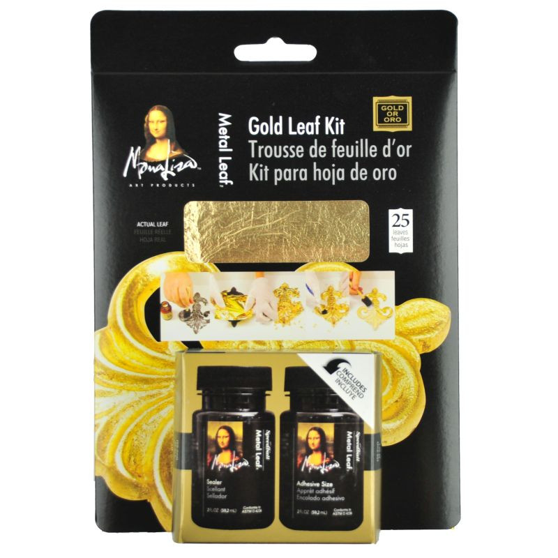 Mona Lisa Gold Leafing Kit FLAX art & design