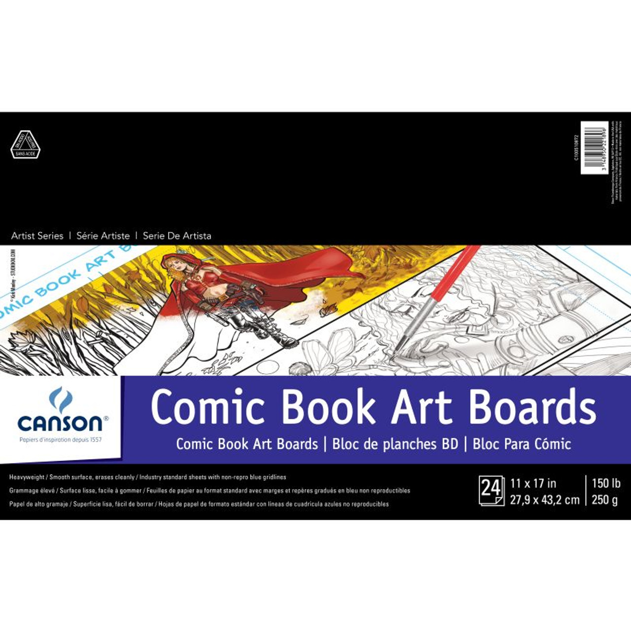 Comic Book Art Boards - FLAX art & design