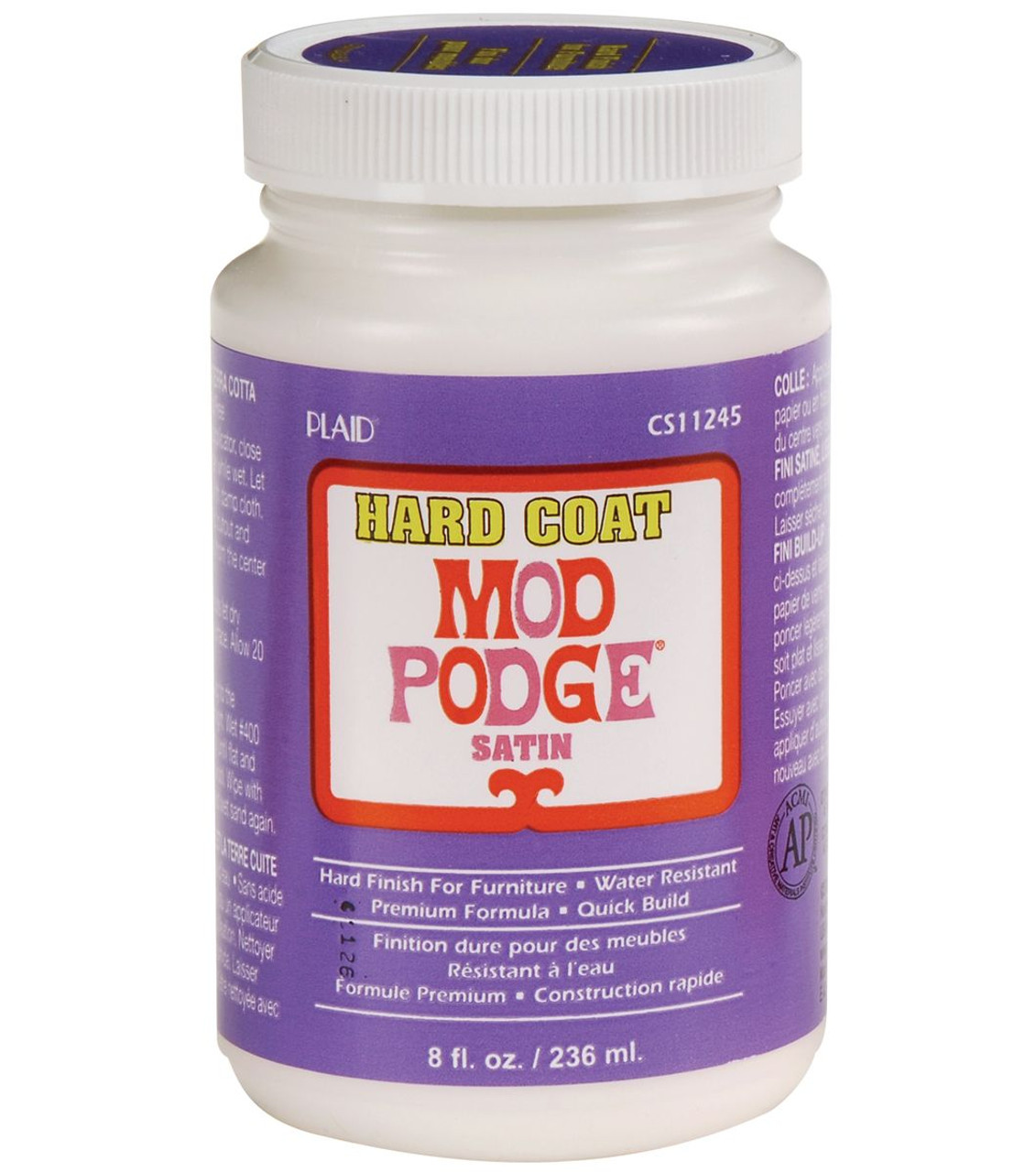  Mod Podge Satin Finish-8oz : Office Products