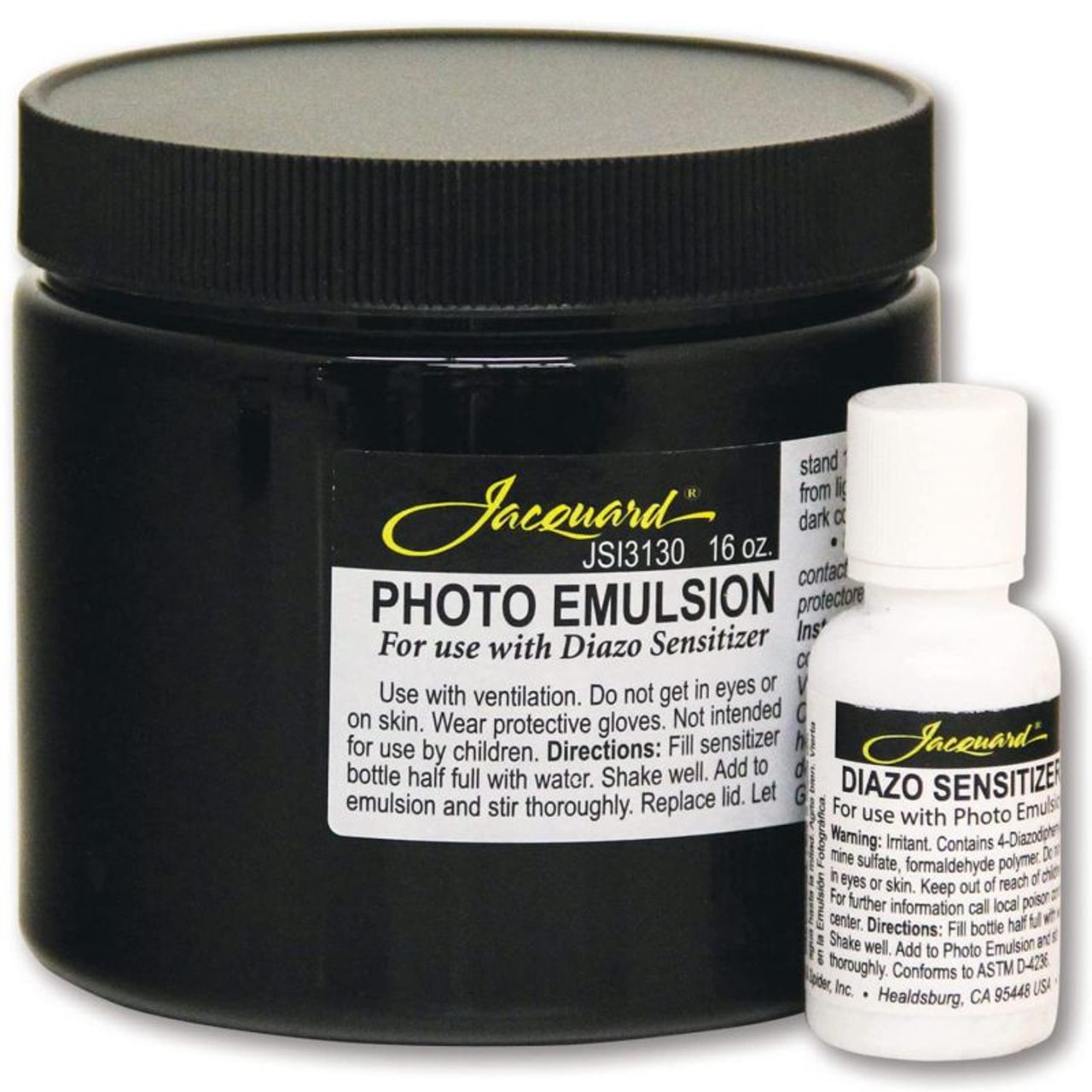 Jacquard Photo Emulsion & Diazo Sensitizer, 8 oz.