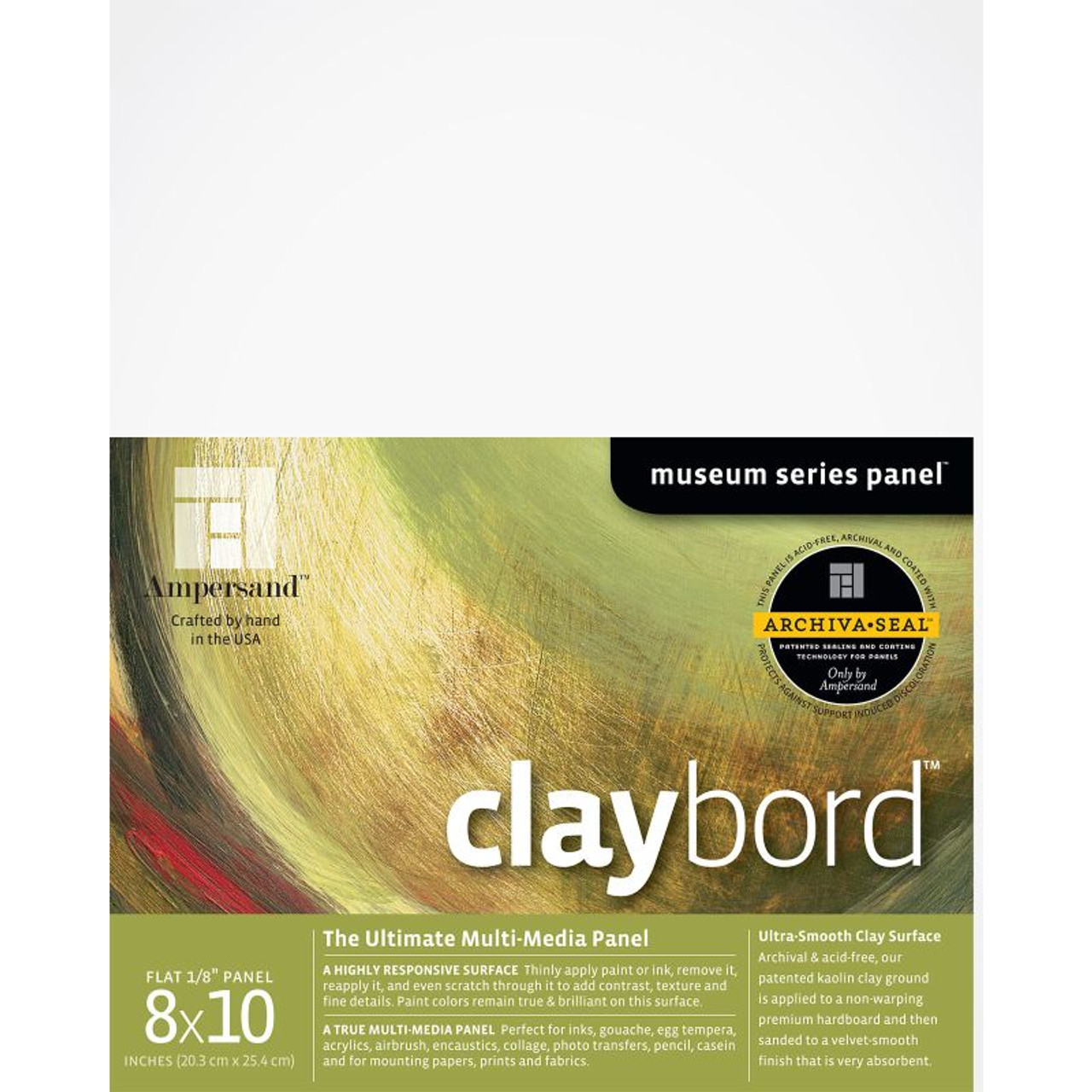 Ampersand Gesso Board 8x8 - Pack of 1