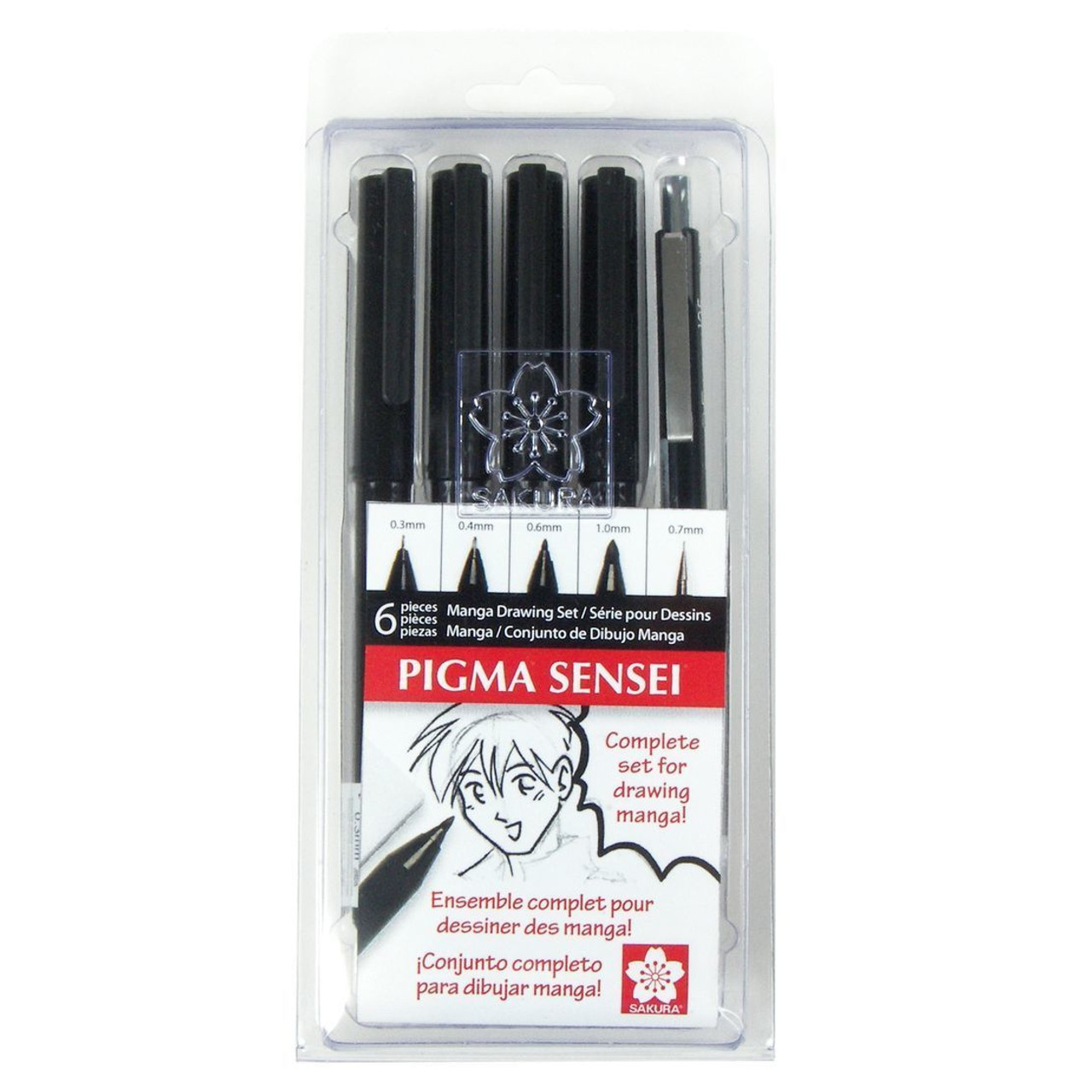 Pigma Manga-Comic Pro Pen Set - FLAX art & design