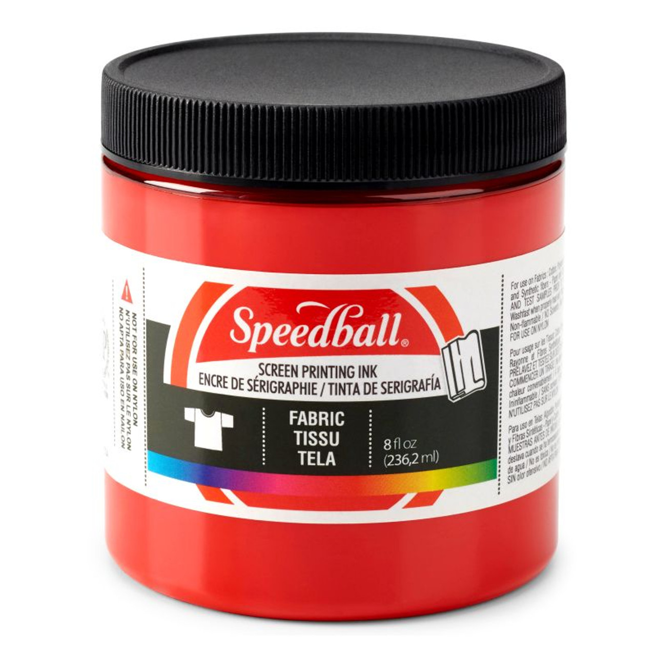 Speedball Flex Screen Printing Fabric Ink - Alpine White, 8 oz