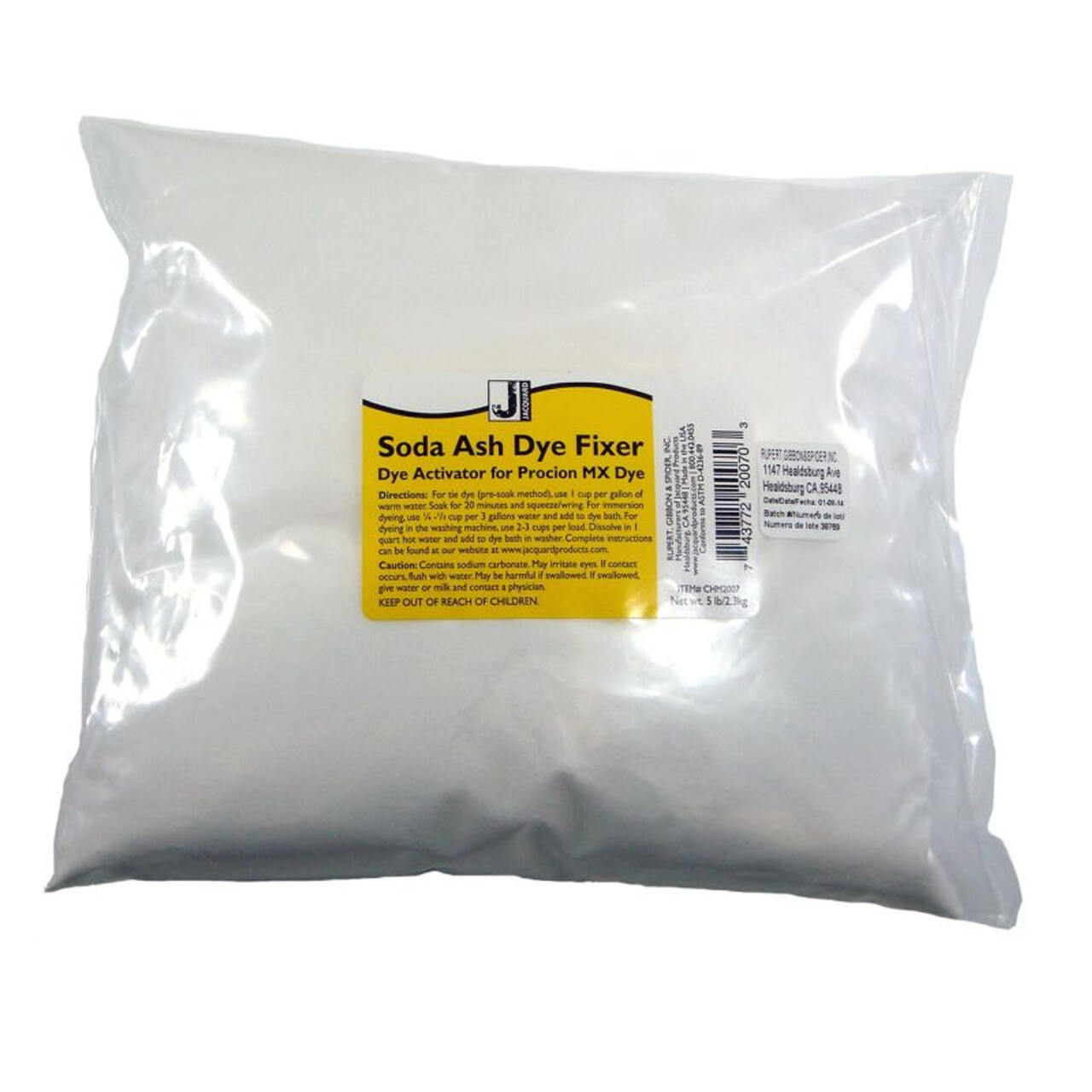 Jacquard Soda Ash Dye Fixer