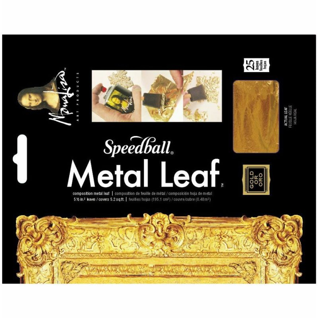 Speedball Mona Lisa Gold Leafing Simple Leaf & Adhesive Gold Pen