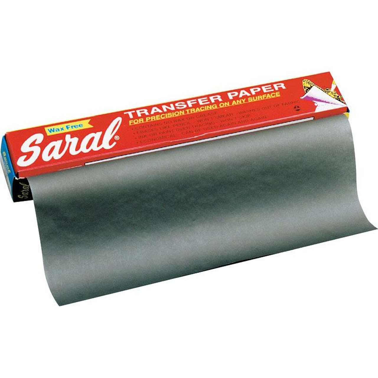 Saral Transfer paper - rol 31,6cmx3,66m - graphite - Schleiper