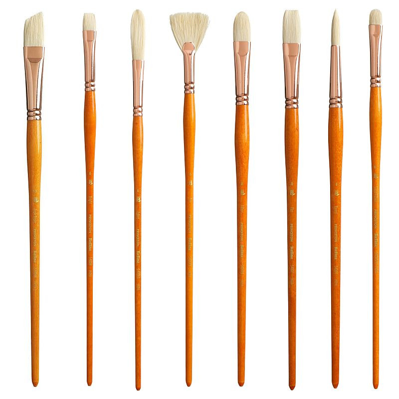 Princeton 5400 Natural Bristle Brushes - FLAX art & design