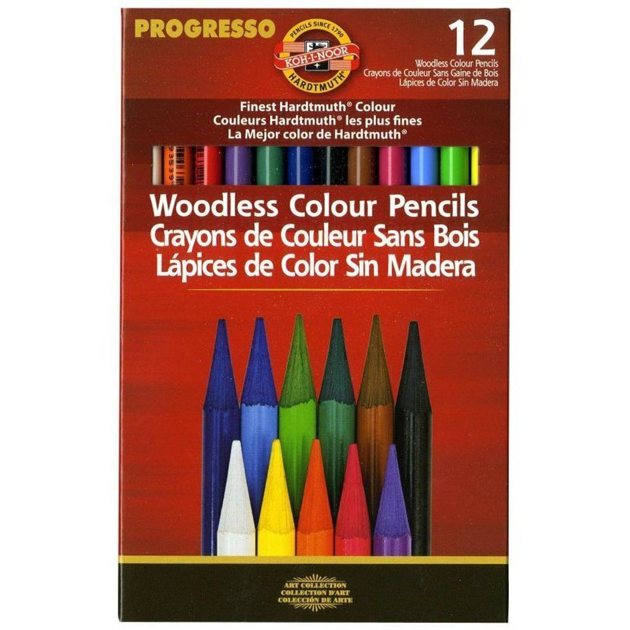 12 Colors Wood Pastel Colored Pencil Set Oil Colour Lead Drawing