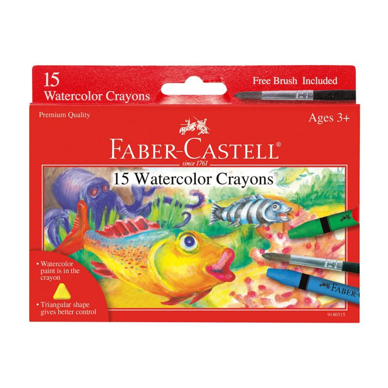 Watercolor Crayons Set - FLAX art & design
