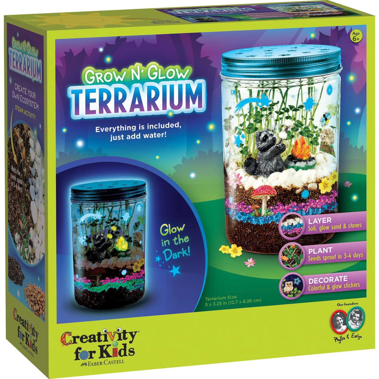 Grow N' Glow Terrarium - FLAX art & design