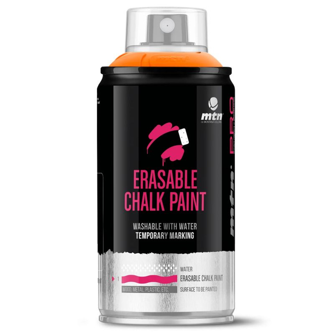 MTN PRO Erasable Chalk Spray Paint, 150ml - FLAX art