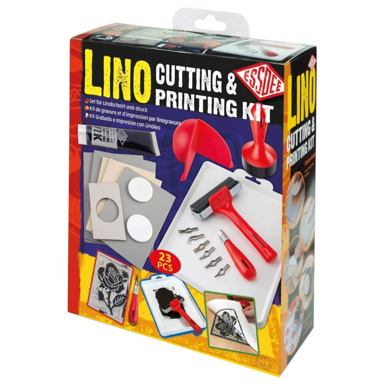  Lino Cutting & Printing Kit : Arts, Crafts & Sewing