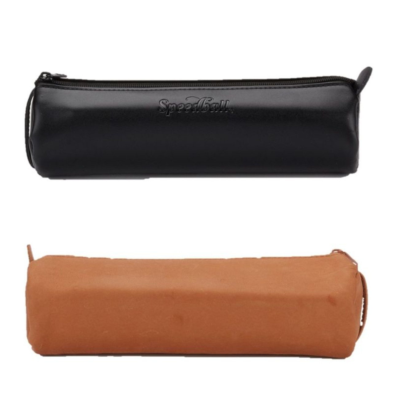 GLOBAL ART SPEEDBALL GENUINE LEATHER PENCIL CASE/48 BROWN - The Gilded  Rabbit