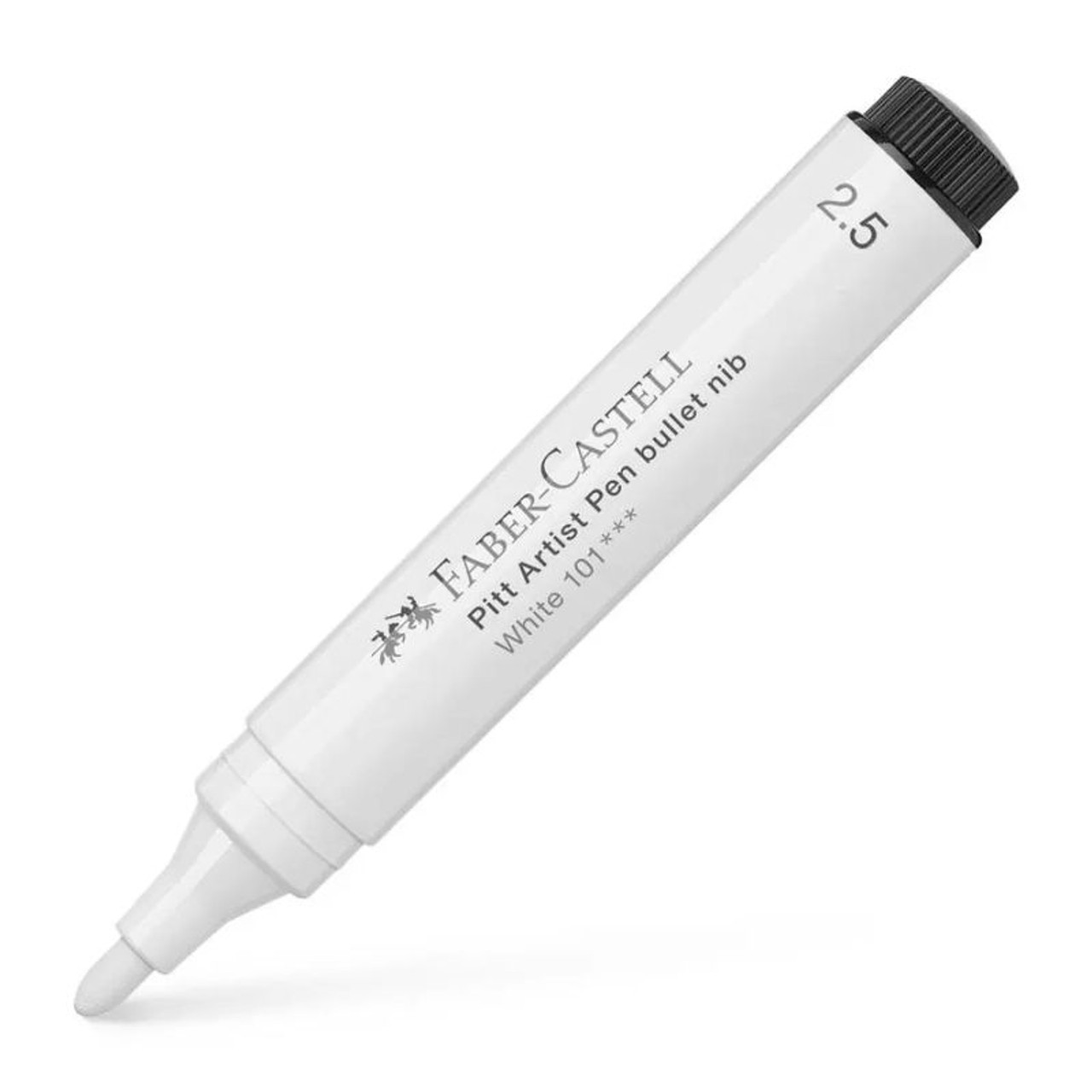 Faber-Castell PITT Pastel Pencil 101 White / White Charcoal Pencil