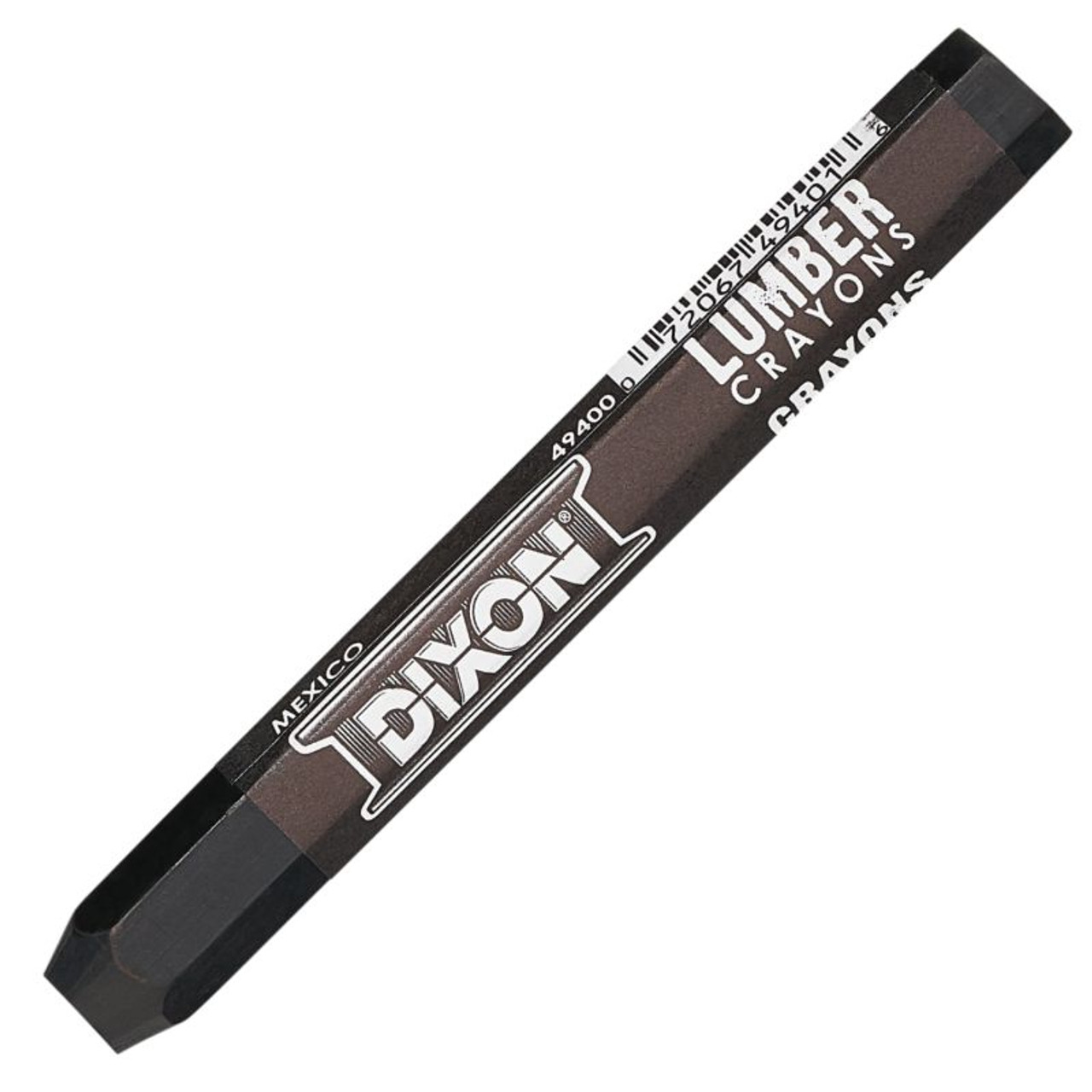 Dixon/Prang/Ticonderoga 49400 Lumber Crayons ~ Carbon Black