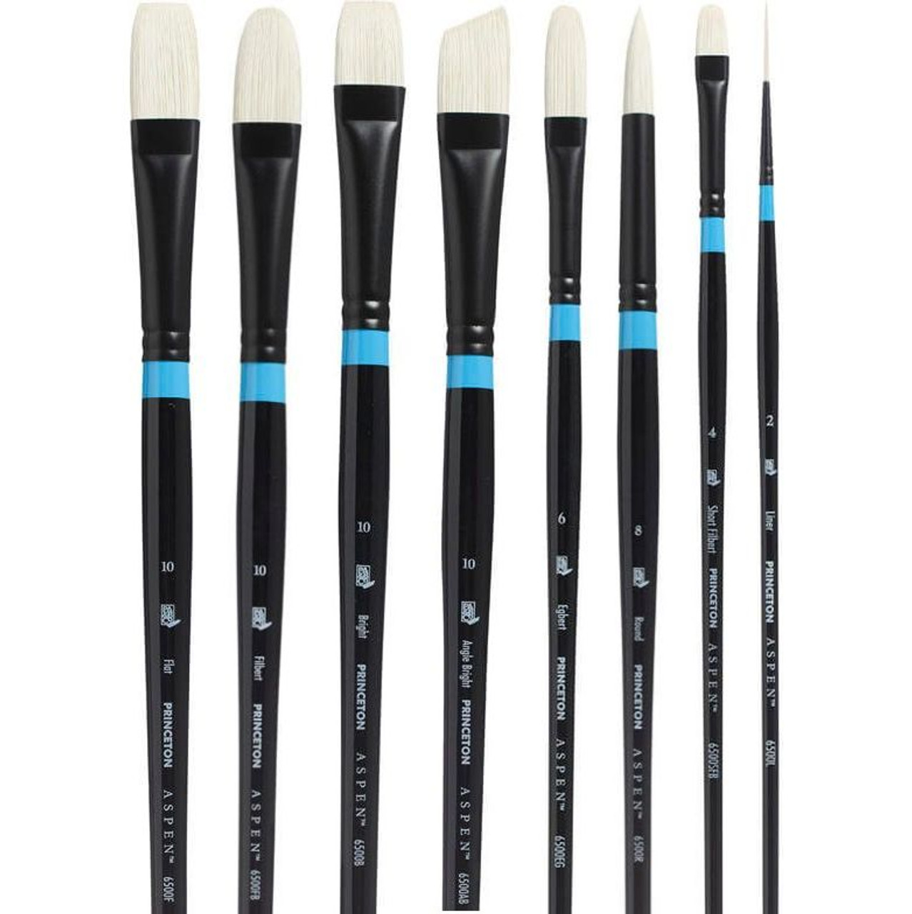 Princeton : Aspen : Synthetic Bristle Brushes : Series 6500 - Princeton :  Aspen - Princeton - Brands