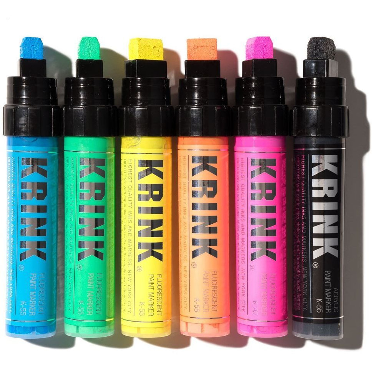 Krink K-55 Acrylic Paint Markers, Set of 6 - FLAX art & design