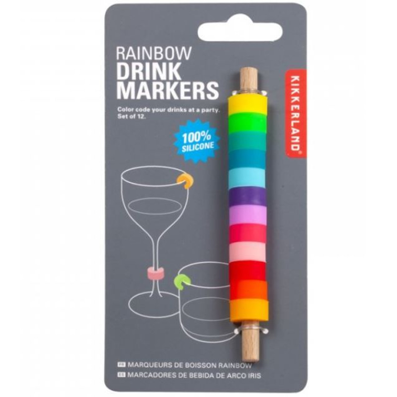 Rainbow Colours Jumbo Paint Markers