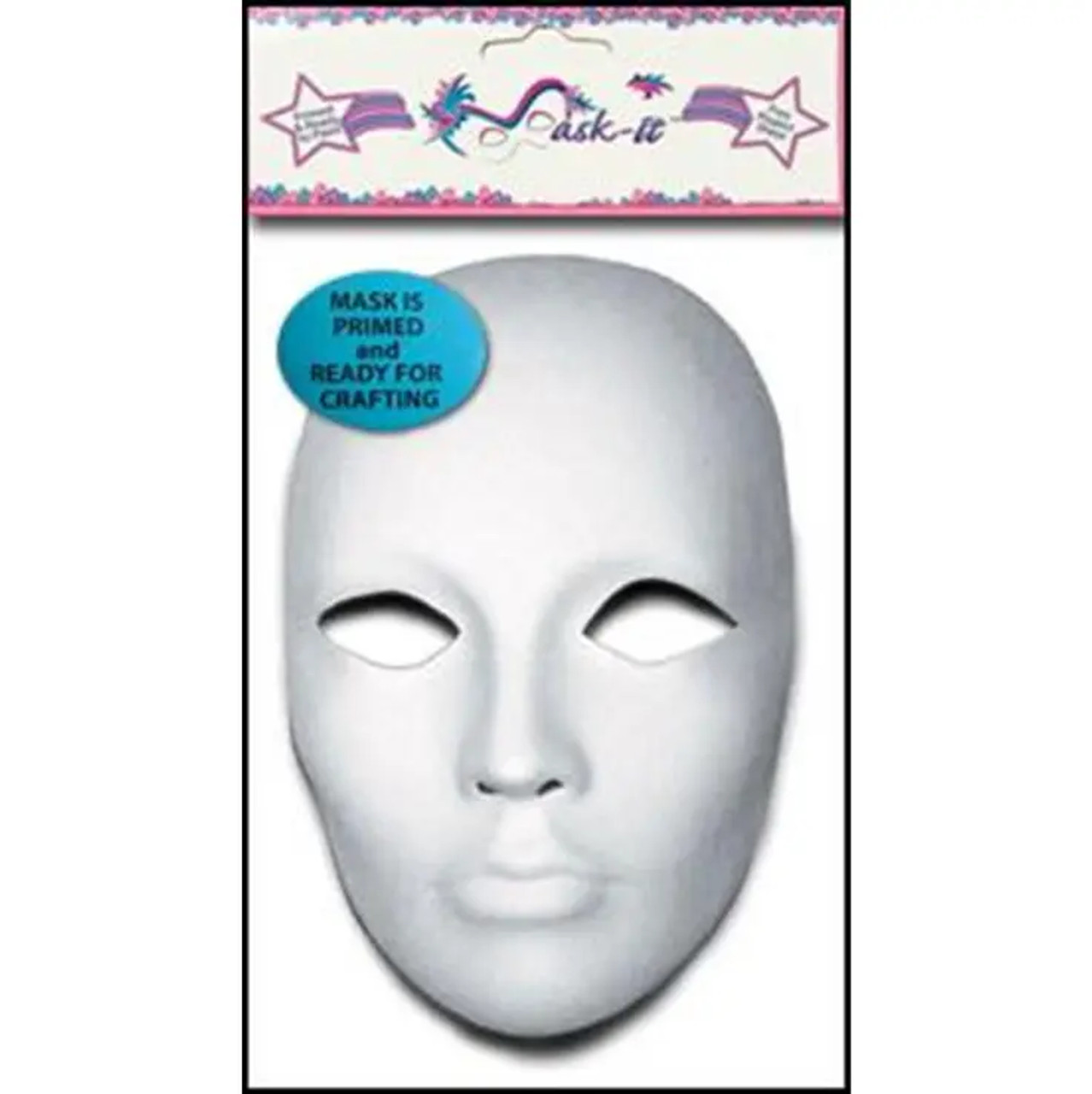 Blank Full Face Mask, Female - FLAX art & design