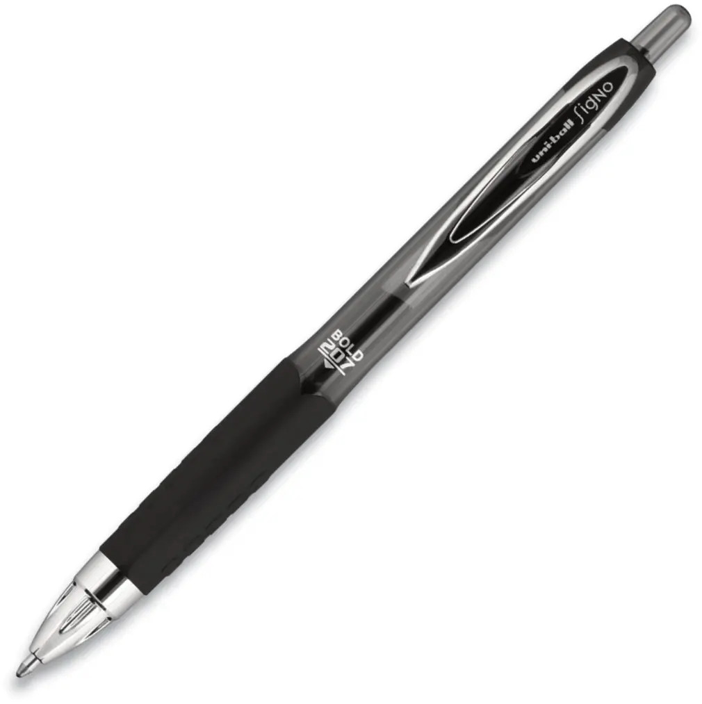 Signo 207 Retractable Gel Pens FLAX art design - Main Image