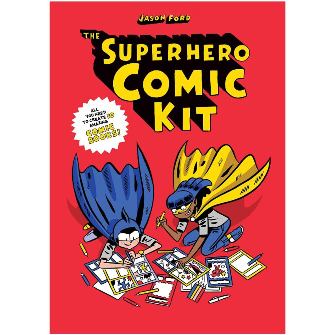 Kid Made Modern Comic Book Kit: Explore Creative Superpowers — Busy Bee Toys