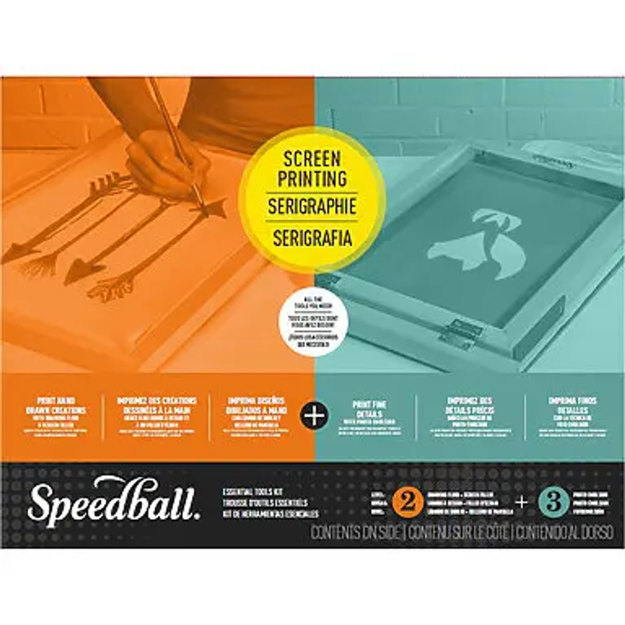 Speedball Screen Printing Essential Tools Kit - FLAX art & design