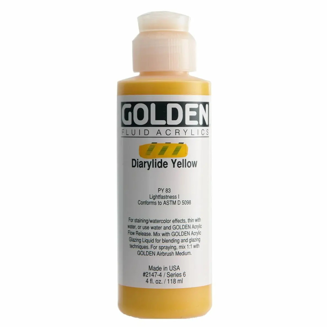Golden Fluid Acrylic - Quinacridone Magenta 8 oz.