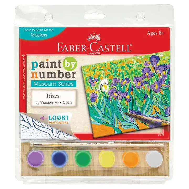 Paint By Numbers Museum Series, van Gogh Irises - FLAX art & design