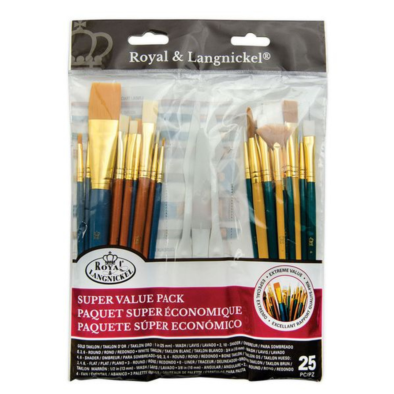Simply Art Brush, Value Pack - 25 brush