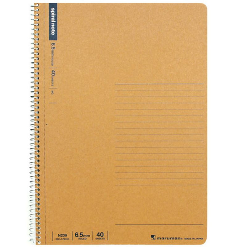 Maruman Spiral Notebook - FLAX art & design