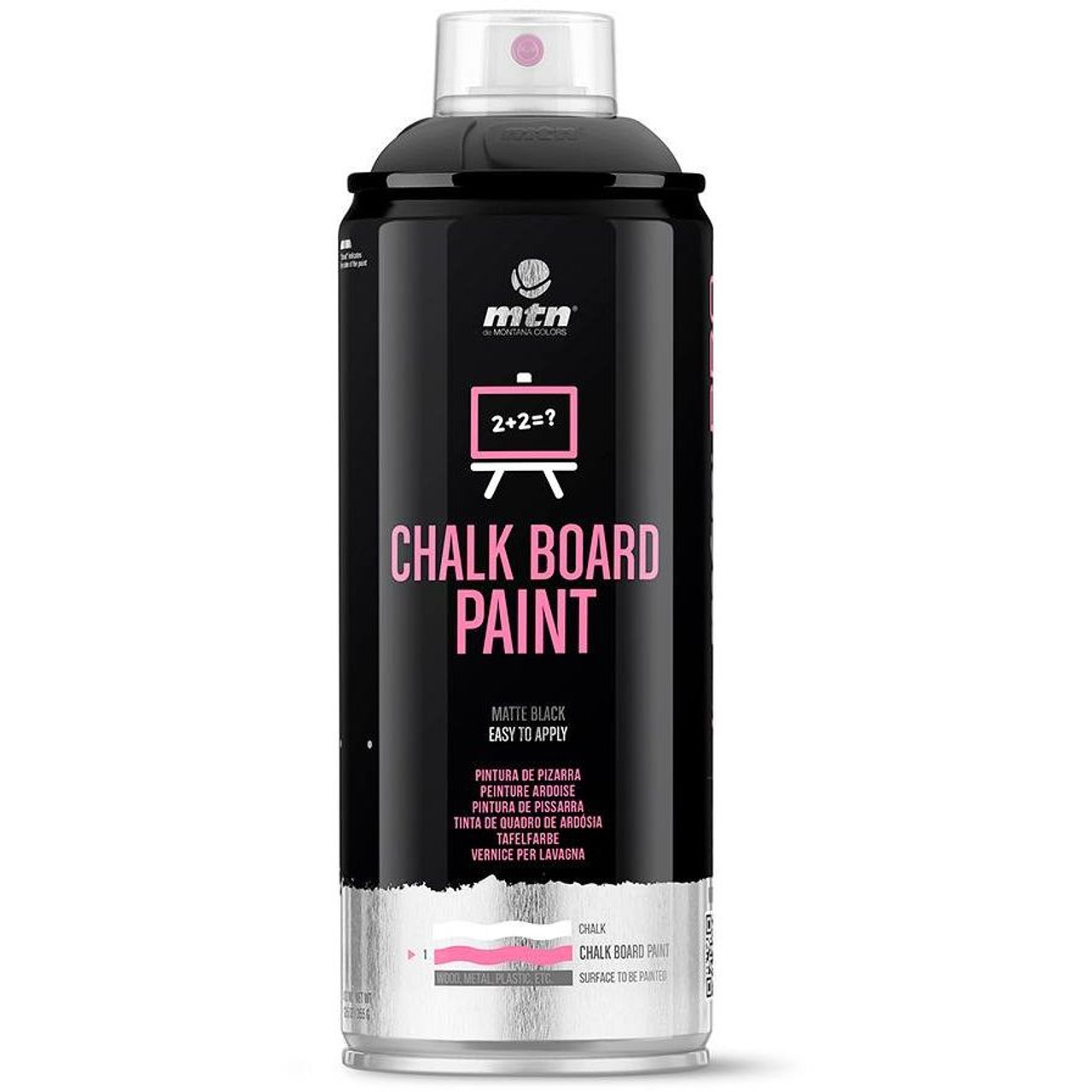 MTN Chalk Board Spray Paint - FLAX art & design