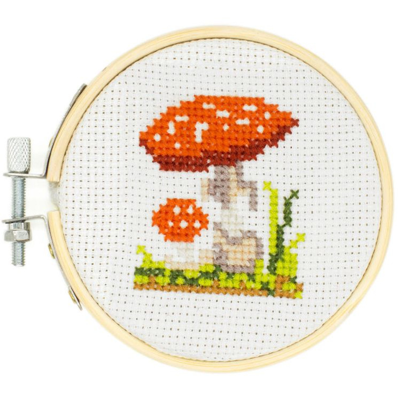 Mushroom Trio Embroidery Kit – Hipstitch