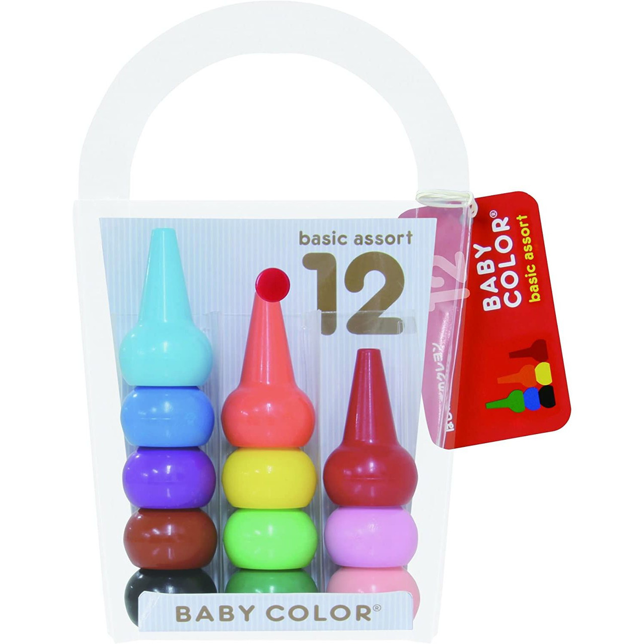 Corolla Baby Crayons, 12 Pack