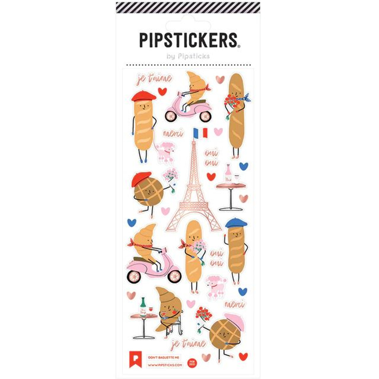 Pipsticks Stickers, You Had Me at Meow - FLAX art & design