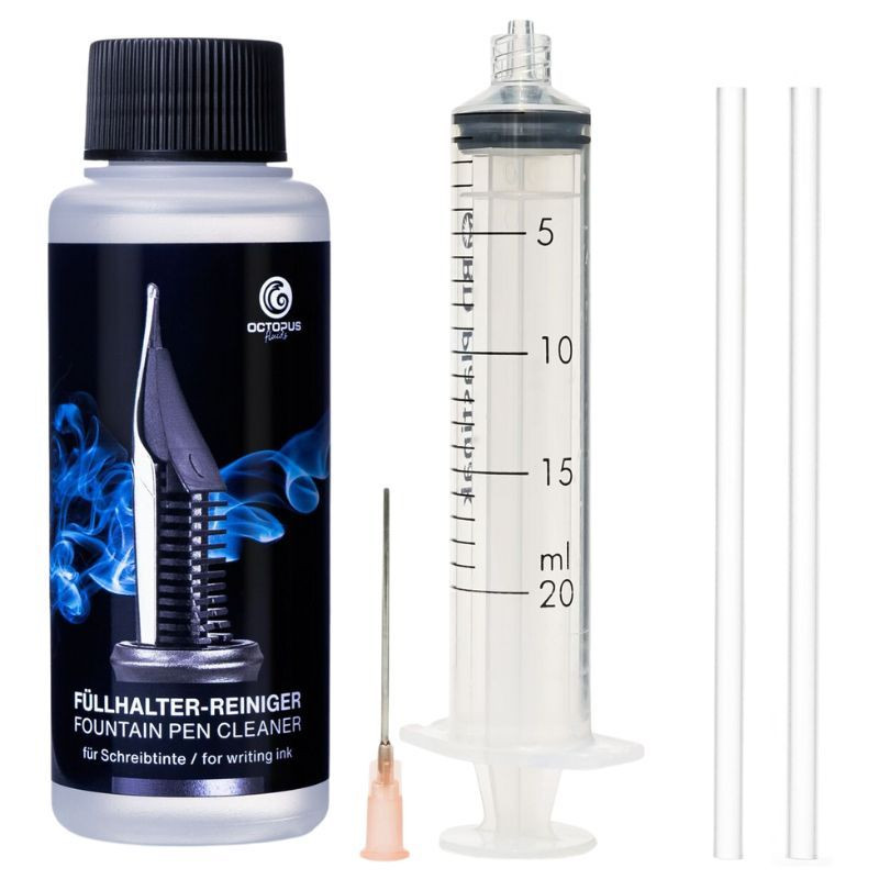 Octopus Fluids Fountain Pen Cleaner Set FLAX art & design