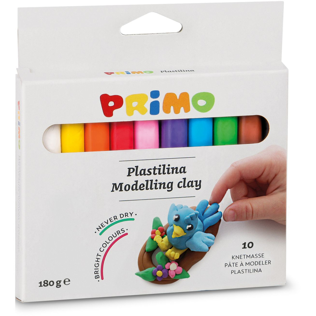Primo Modeling Clay, Set of 10 FLAX art design