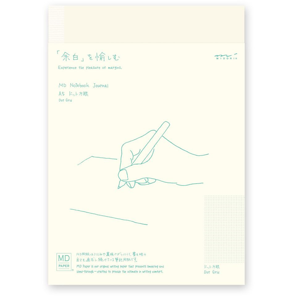 Midori MD Notebook, Dotted - FLAX art & design