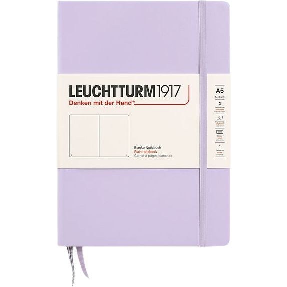 Leuchtturm Notebooks, B6+ Blank Pages - FLAX art & design