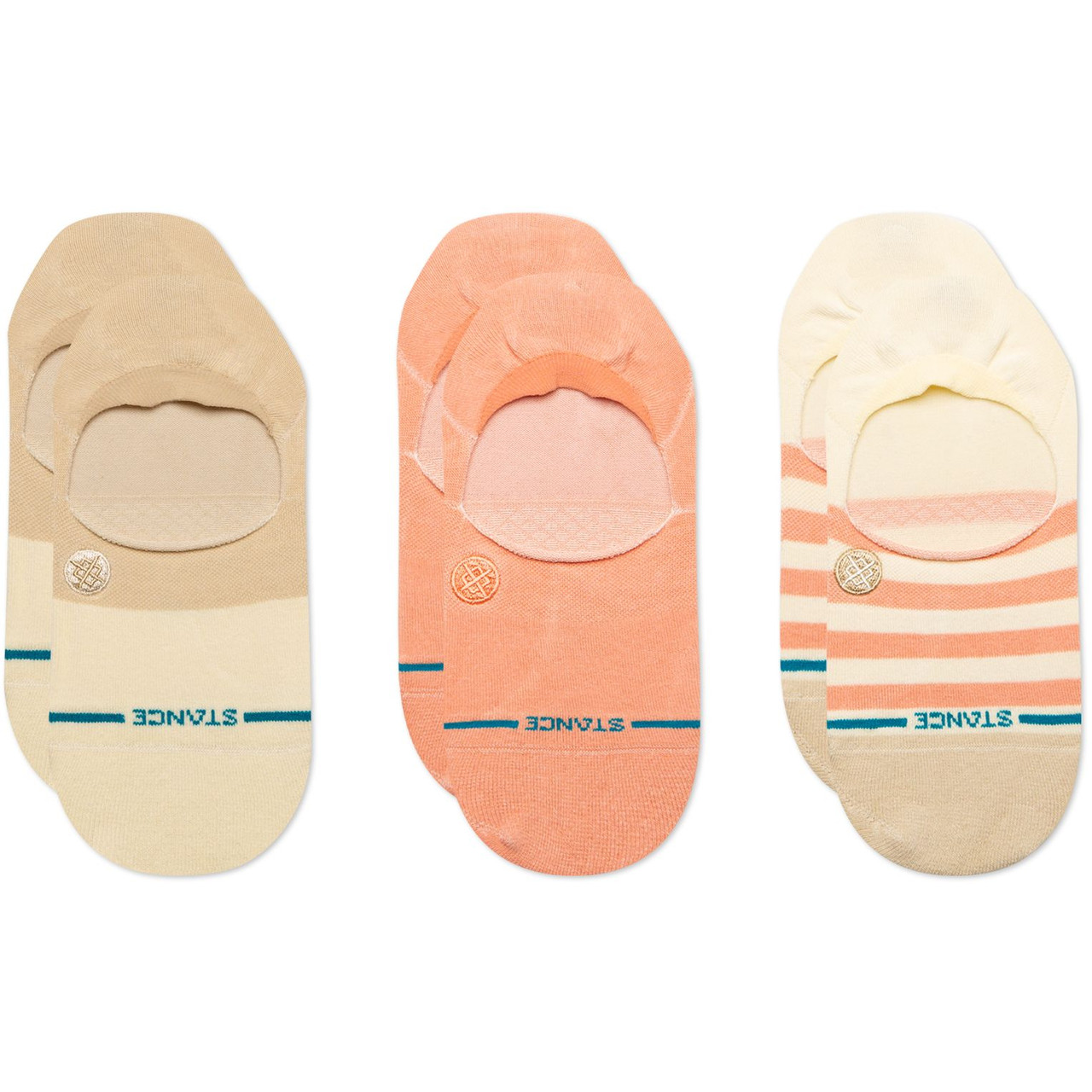 Turistické ponožky Stance Basic 3 Pack No Show - multi