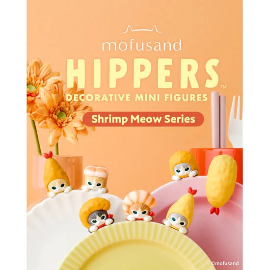 Mofusand Hippers Shrimp Meow Series - FLAX art & design