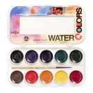 Yarka Watercolor Pan Set, 10 Colors