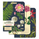 Mini Notebooks Set, Herbarium