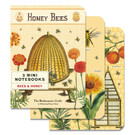 Mini Notebooks Set, Bees & Honey